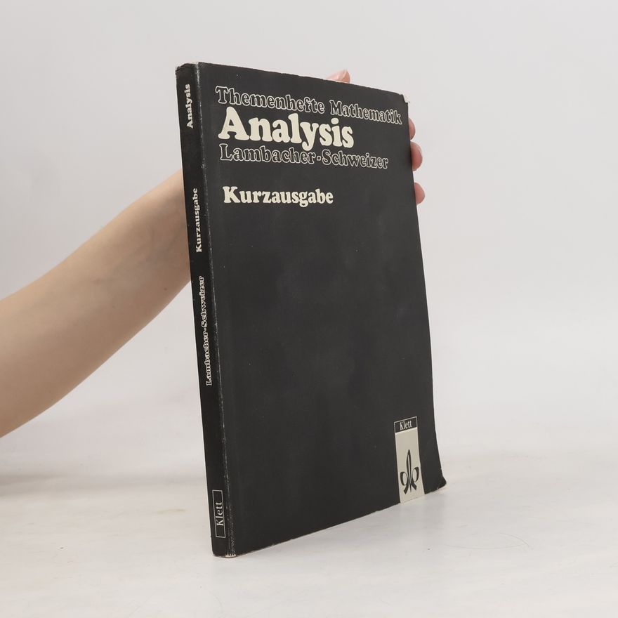 AA.VV. Analysis. Kurzausgabe