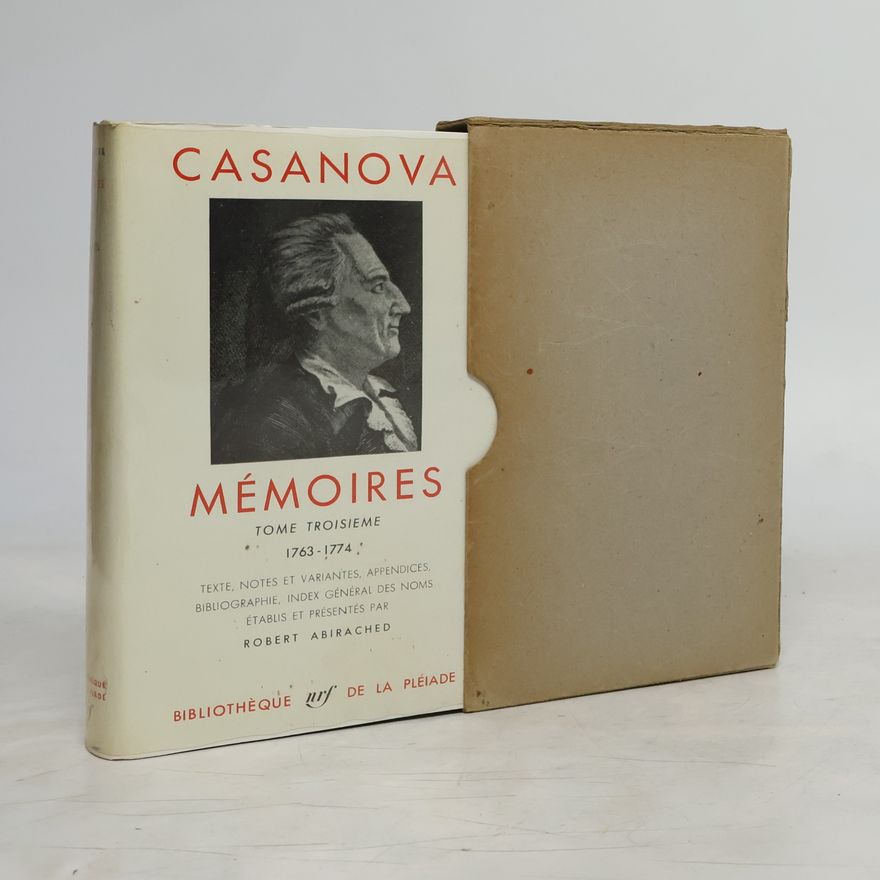 Giacomo Casanova Mémoires III.