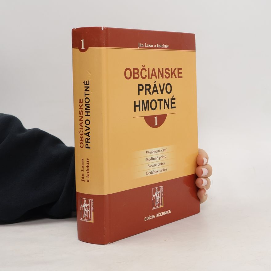 Ján Lazar Občianske právo hmotné 2