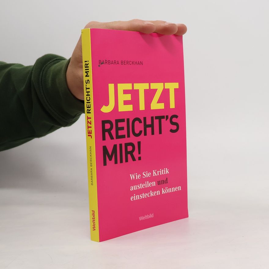 Barbara Berckhan Jetzt reicht's mir!
