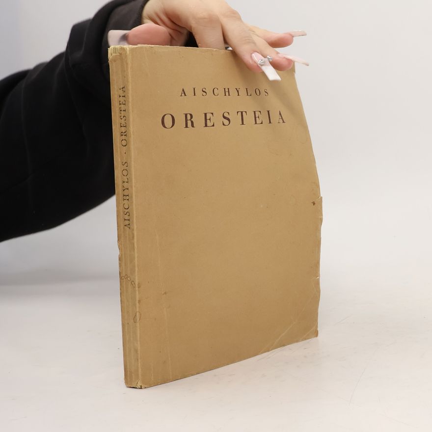 Aischylos Oresteia - Agamemnón/ Oběť mrtvým/ Smír (Obr, 160 s.)