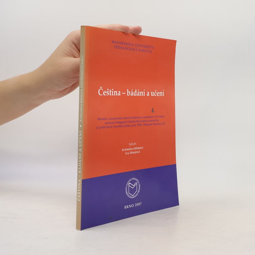 Květoslava Klímová Čeština – bádání a učení