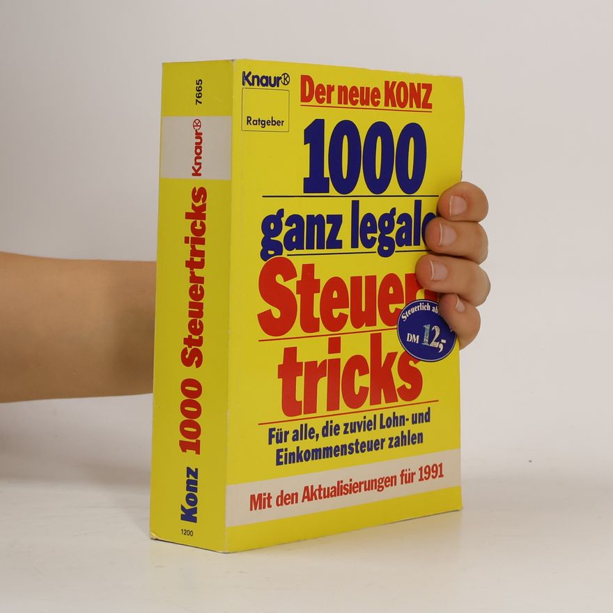Franz Konz 1000 ganz legale Steuertricks
