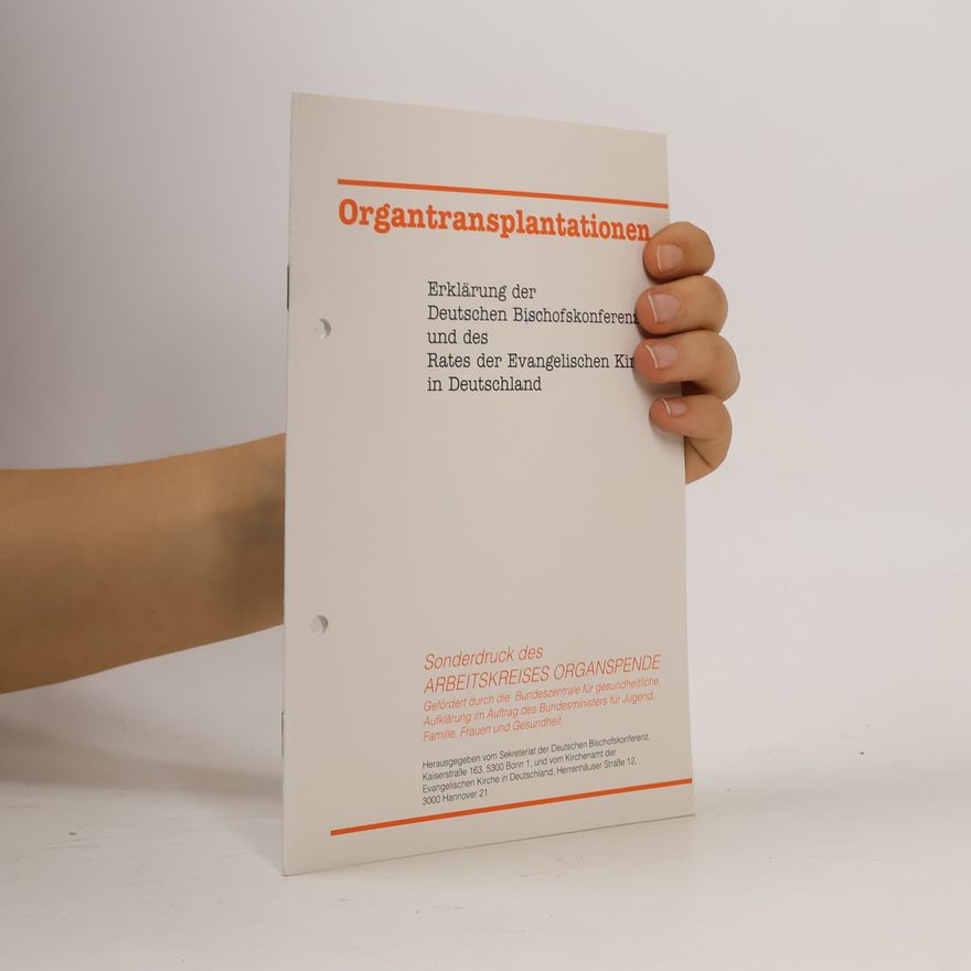 Various authors Organtransplantationen