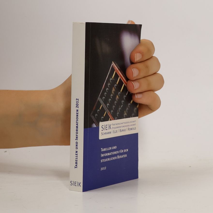 Various authors Tabellen und Informationen 2012