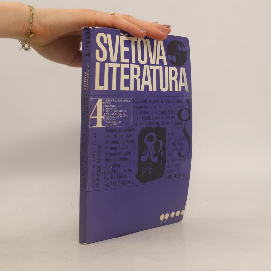 Kolektiv autorů Světová literatura. revue zahraničních literatur (číslo 4, ročník 13)