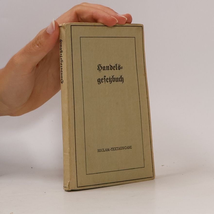Autorenkollektiv Handelsgesetzbuch