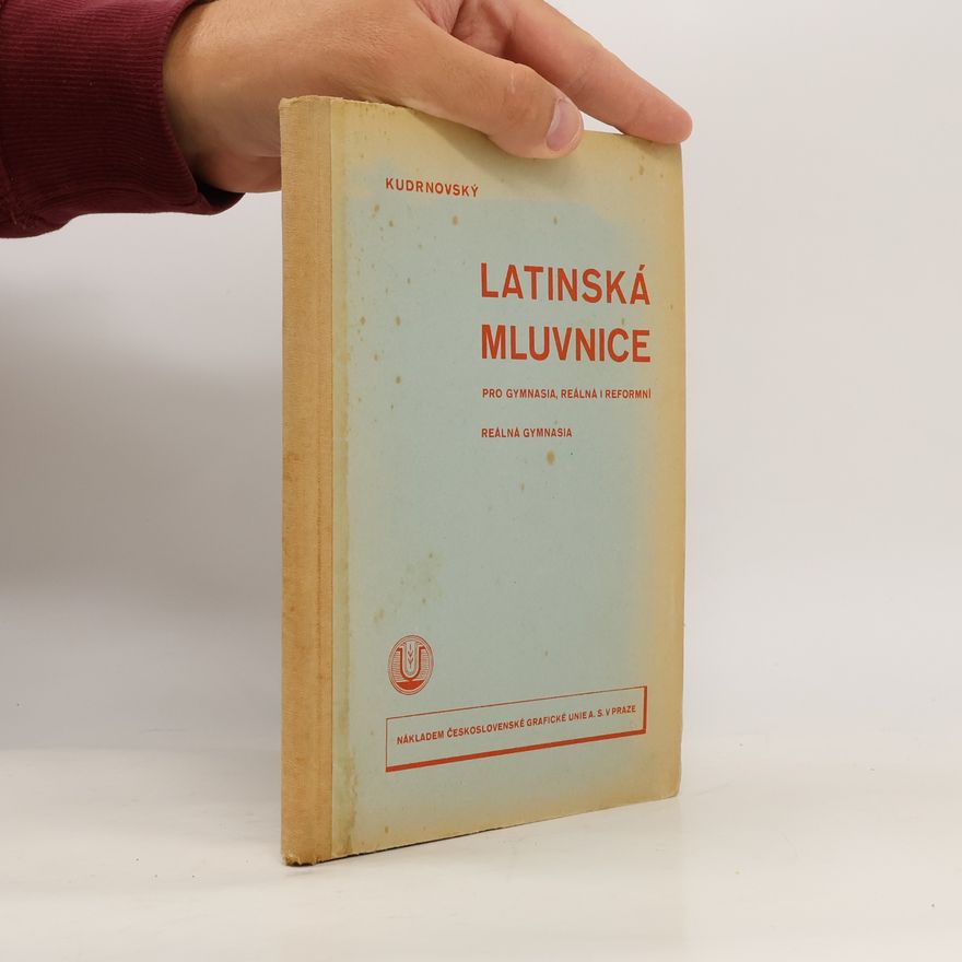 Kudrnovský Latinská mluvnice