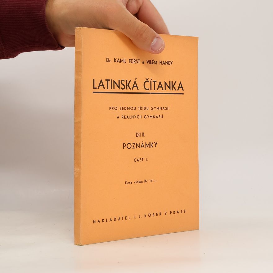 Vilém Haney Latinská čítanka II.
