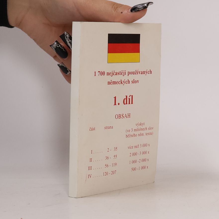 Autorenkollektiv 1700 nejčastěji používaných německých slov 1. díl