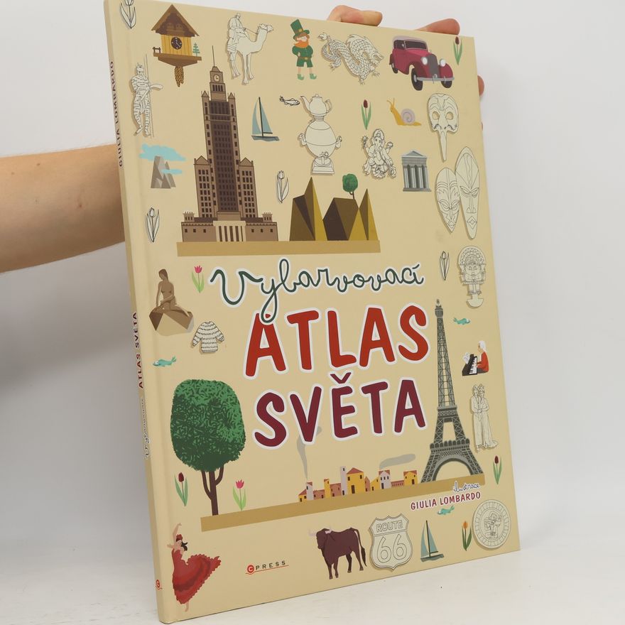 Guilia Lombardo Vybarvovací atlas světa