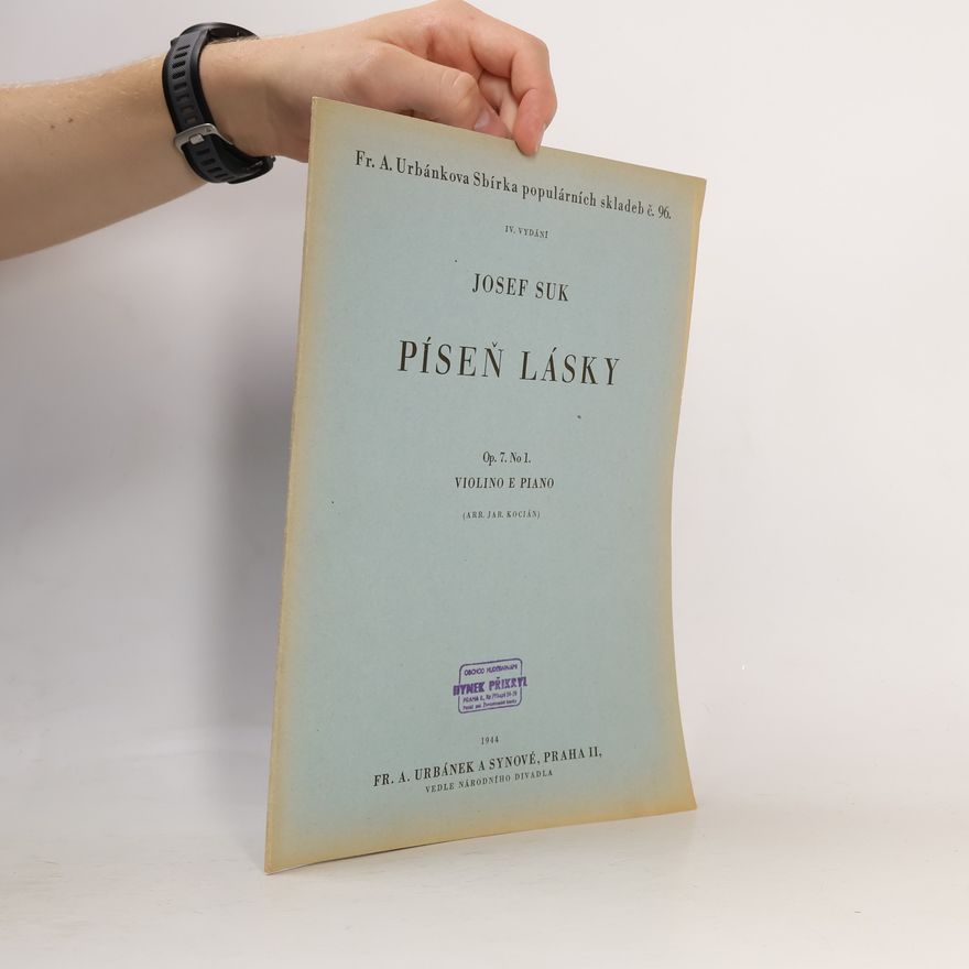 Josef Suk Píseň lásky