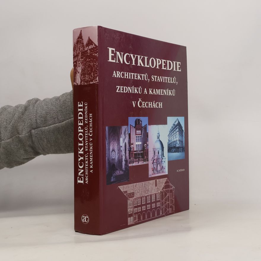 Pavel Vlček Encyklopedie architektů, stavitelů, zedníků a kameníků v Čechách