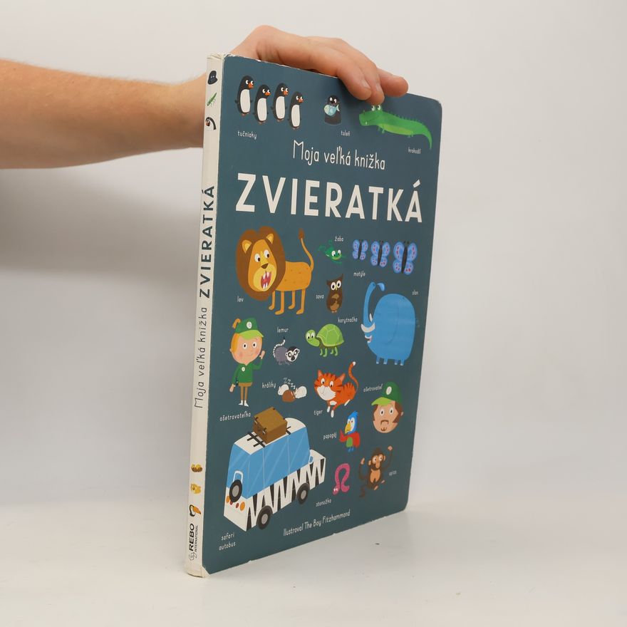 Really Decent books Zvieratká - Moja veľká knižka