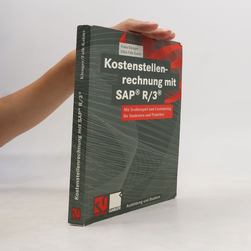 Franz Klenger Kostenstellenrechnung mit SAP R 3