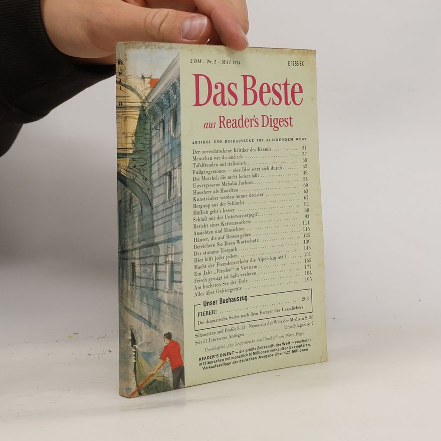 Kolektiv autorů Das Beste aus Reader's Digest 5/1974