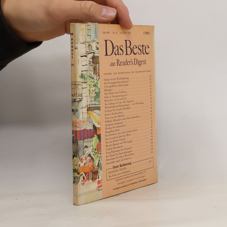 Various authors Das Beste aus Reader’s Digest 8/1975