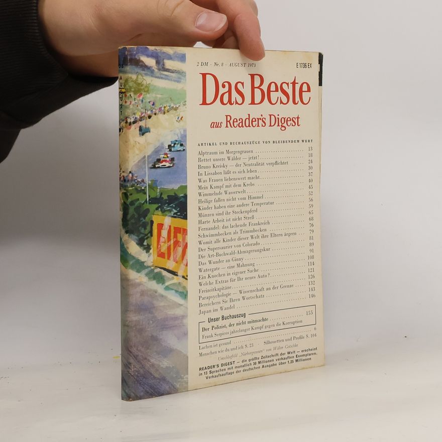 Various authors Das Beste aus Reader's Digest 8/1973