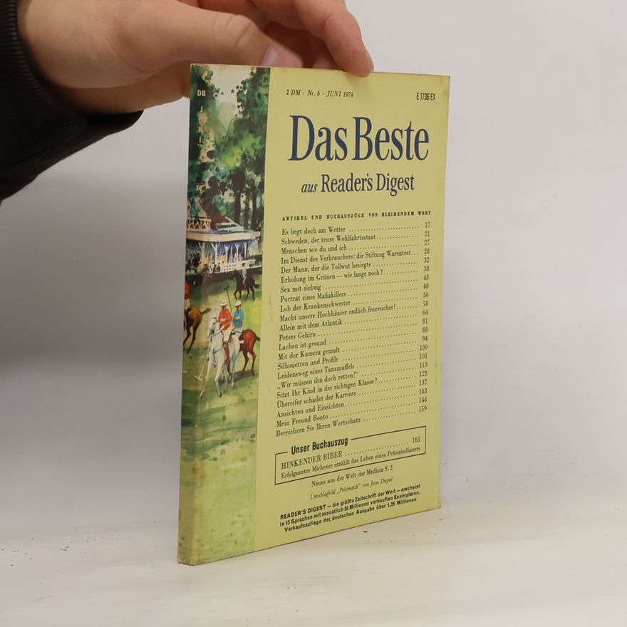 Autorenkollektiv Das Beste aus Reader's Digest Nr. 6 1974