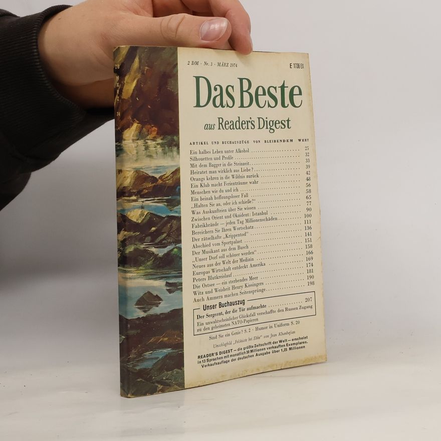 Autorenkollektiv Das Beste aus Reader's Digest 3/1974
