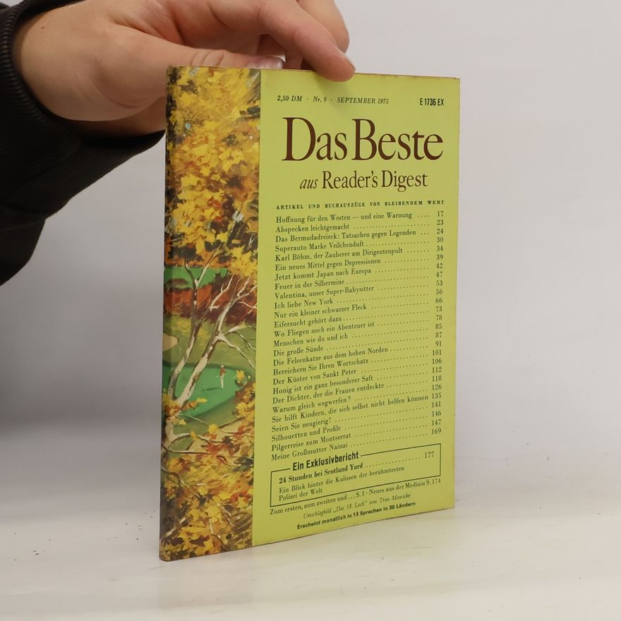Various authors Das Beste aus Reader’s Digest Nr. 9/1975