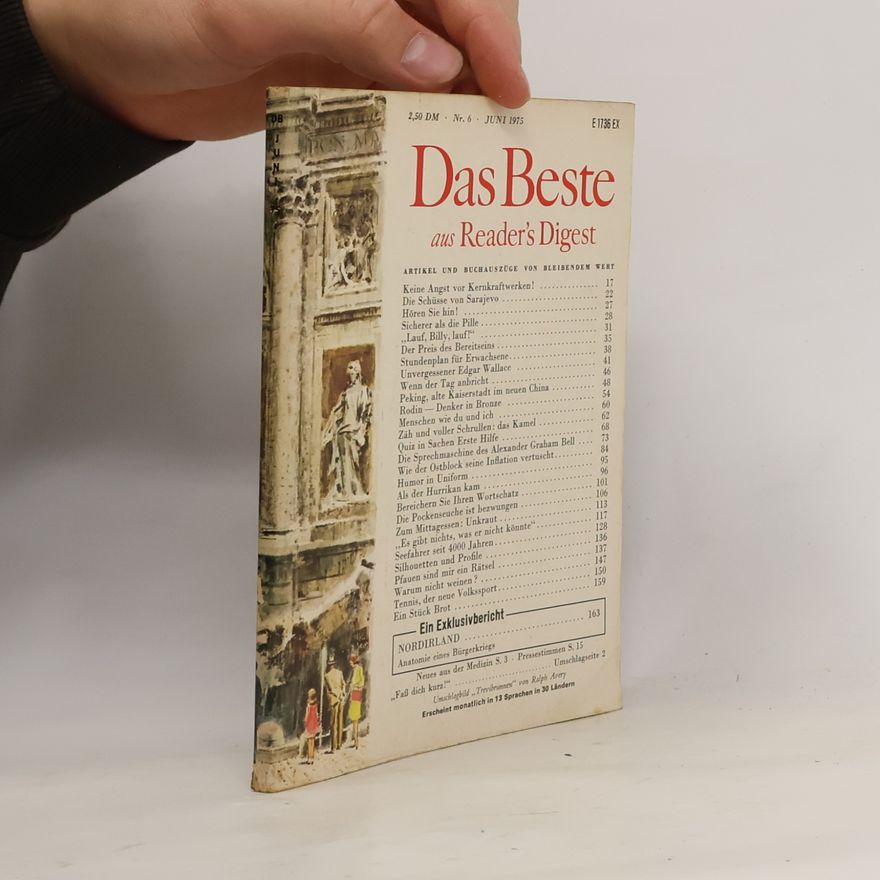 Various authors Das Beste aus Reader’s Digest Nr. 6, Juni/1975