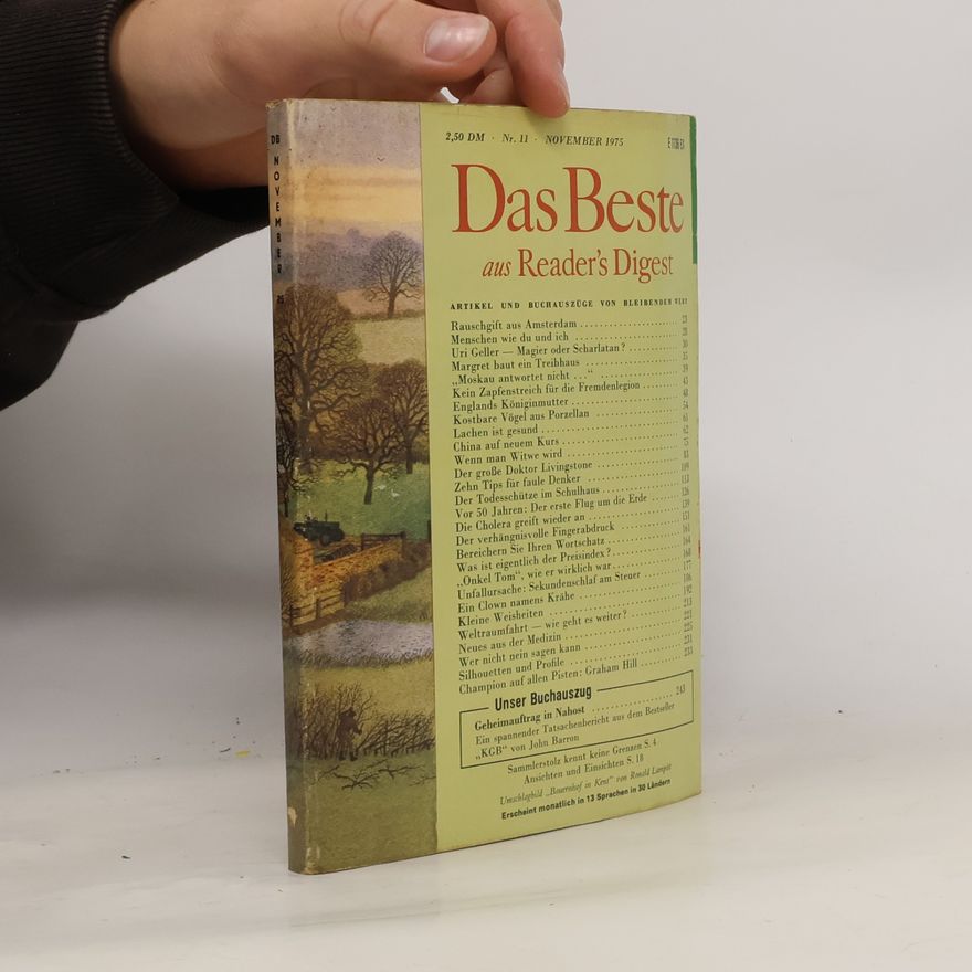Various authors Das Beste aus Reader’s Digest Nr. 11/1975