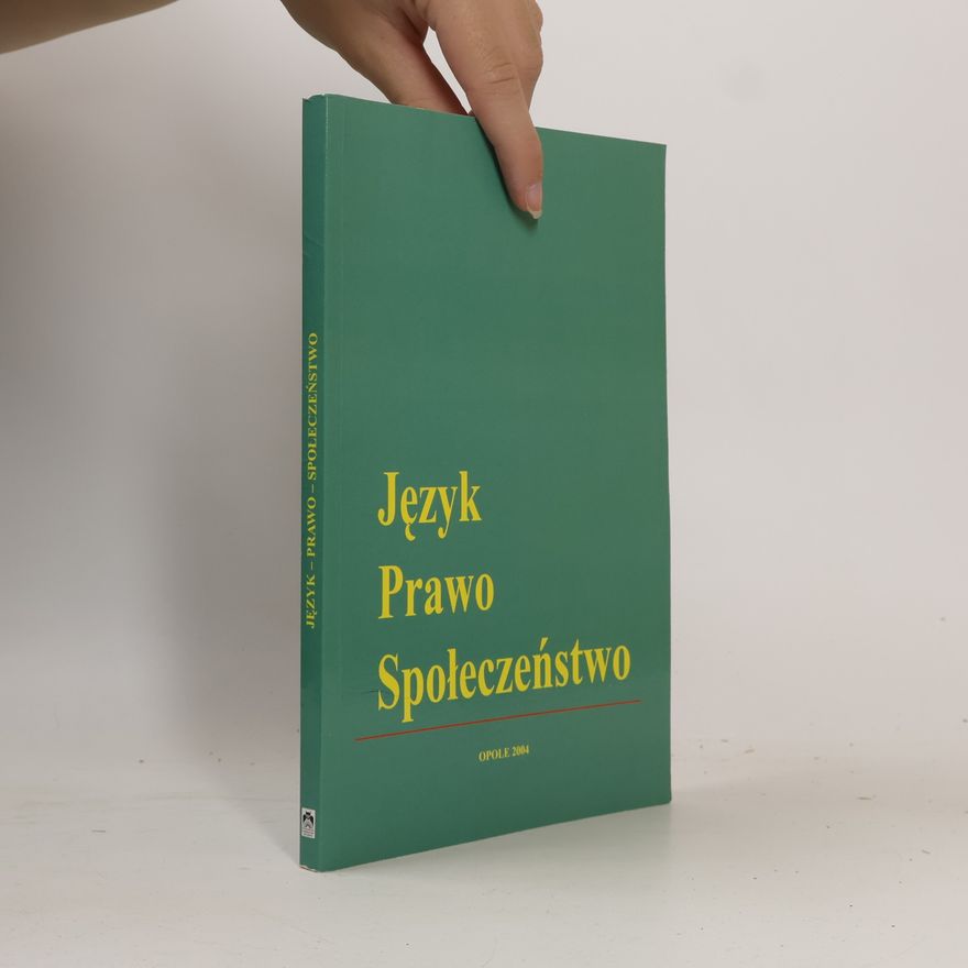 Ewa Nikadem-Malinowska Język--prawo--społeczeństwo