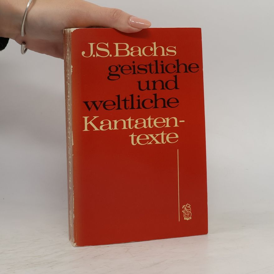 Rudolf Wustmann Johann Sebastian Bachs geistliche und weltliche Kantatentexte - 2 Register: nach Kantatentiteln, nach BWV-Nummern (BV 184)