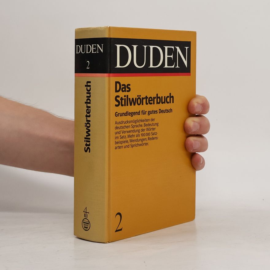 Günther Drosdowski Duden 2. Das Stilwörterbuch