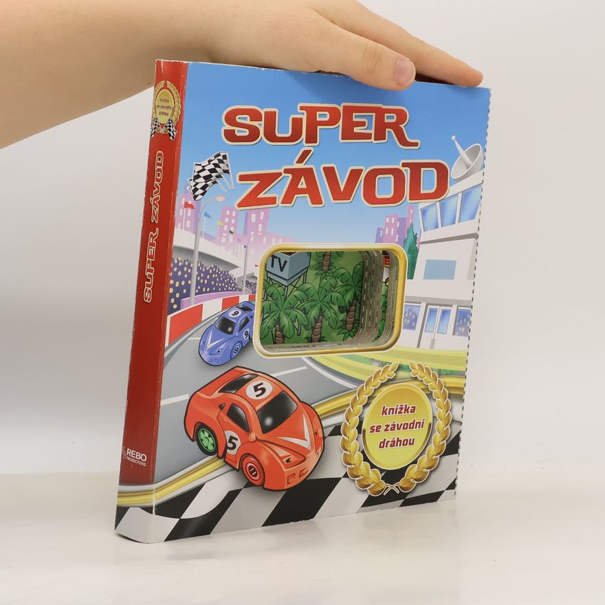 Gaston Vanzet Super závod : knížka se závodní dráhou