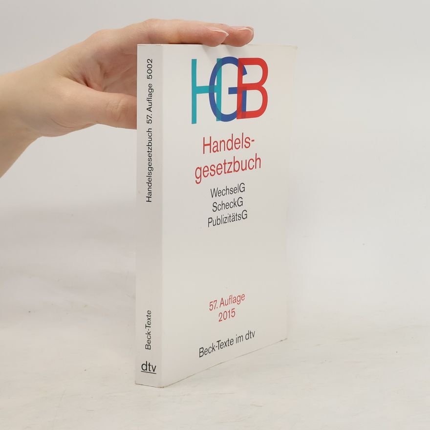 Klaus J. Hopt Handelsgesetzbuch 57