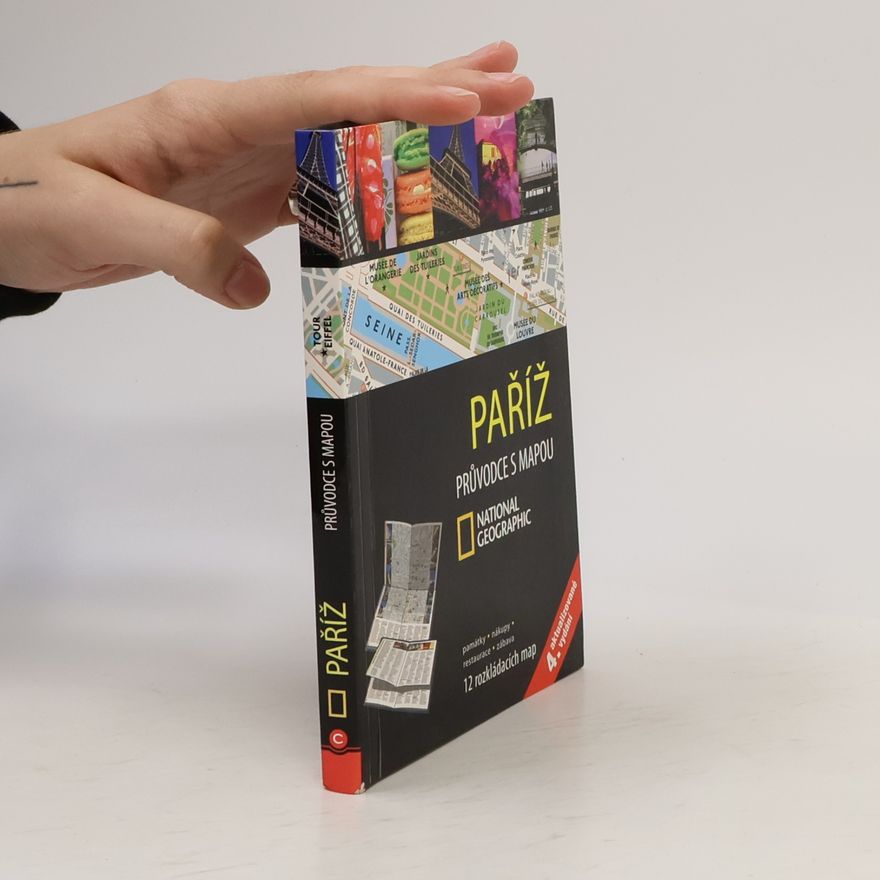 Mélani Le Bris Paříž - průvodce s mapou