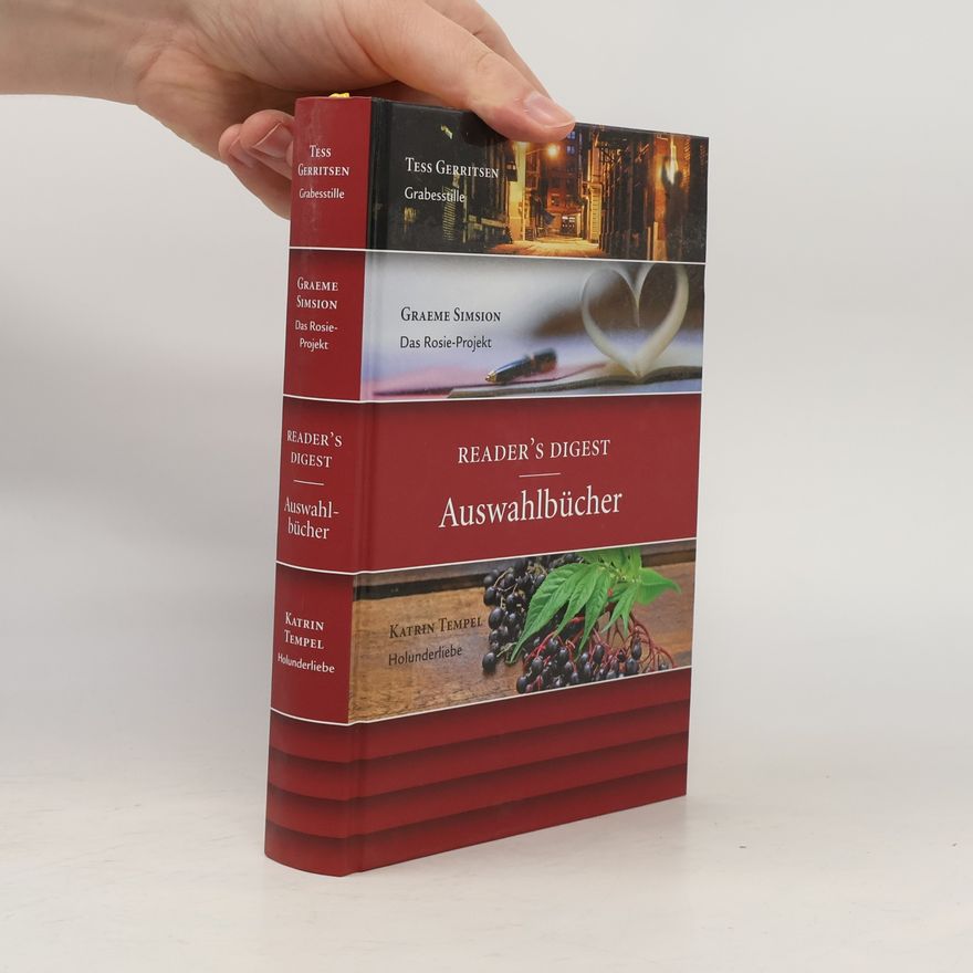Katrin Tempel Auswahlbücher. Grabesstille. Das Rosie-Projekt. Holunderliebe