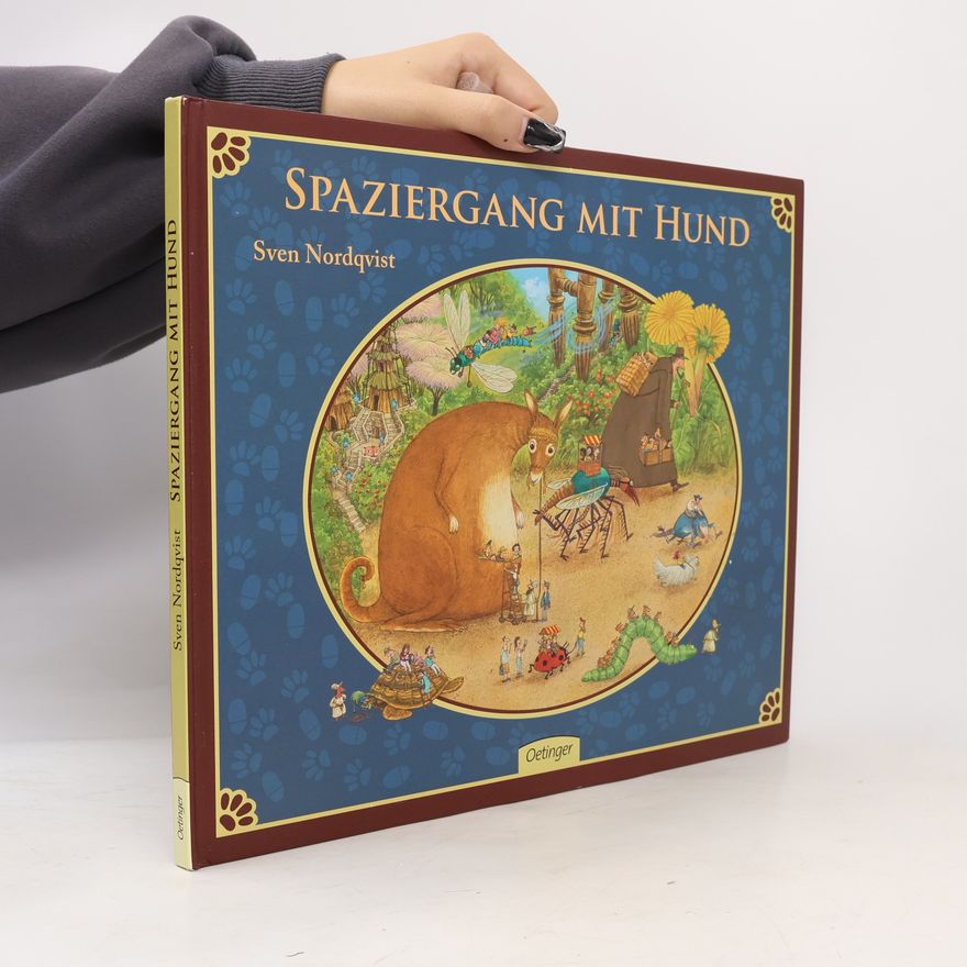 Sven Nordqvist Spaziergang mit Hund
