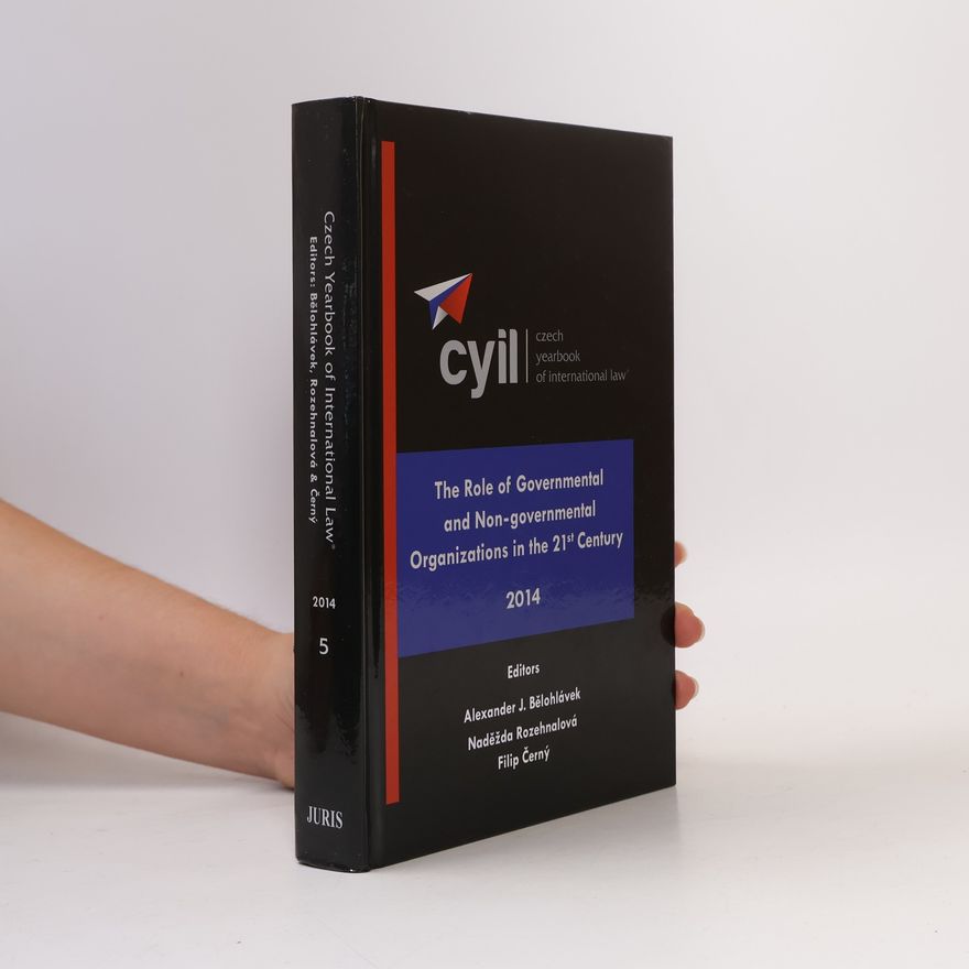 Filip Černý Czech yearbook of international law. Volume V
