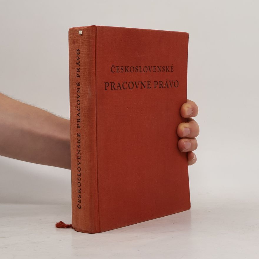 Various authors Československé pracovné právo