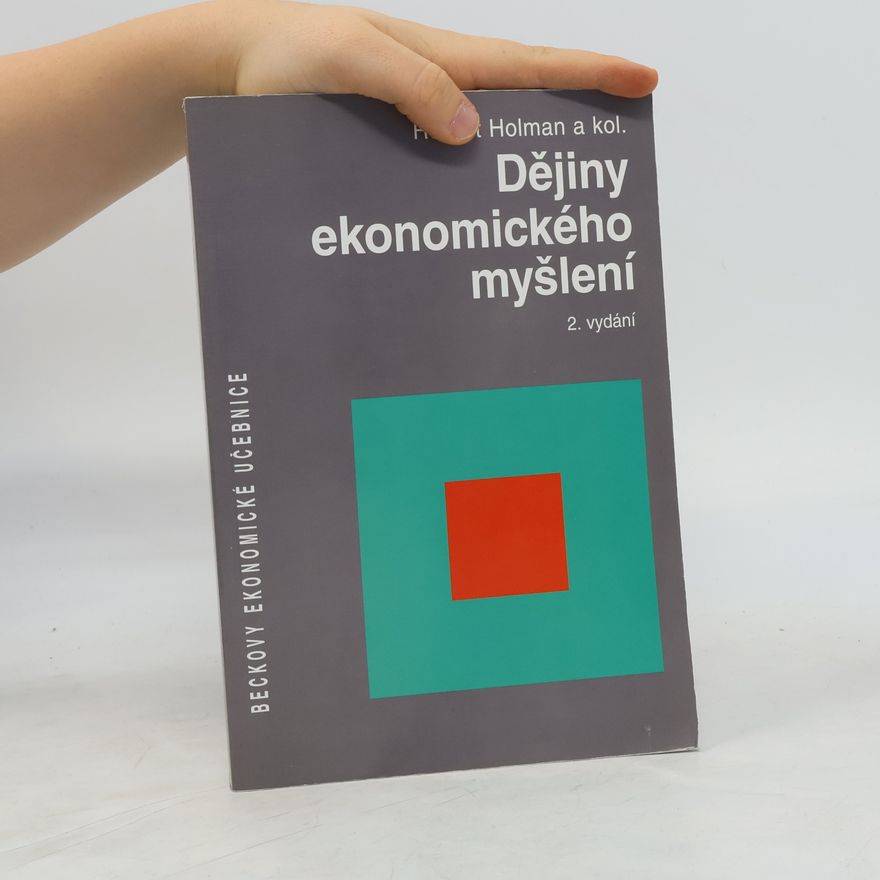 Robert Holman Dějiny ekonomického myšlení