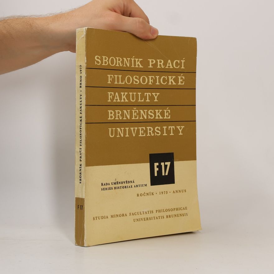 Kolektiv autorů Sborník prací filosofické fakulty Brněnské university F17