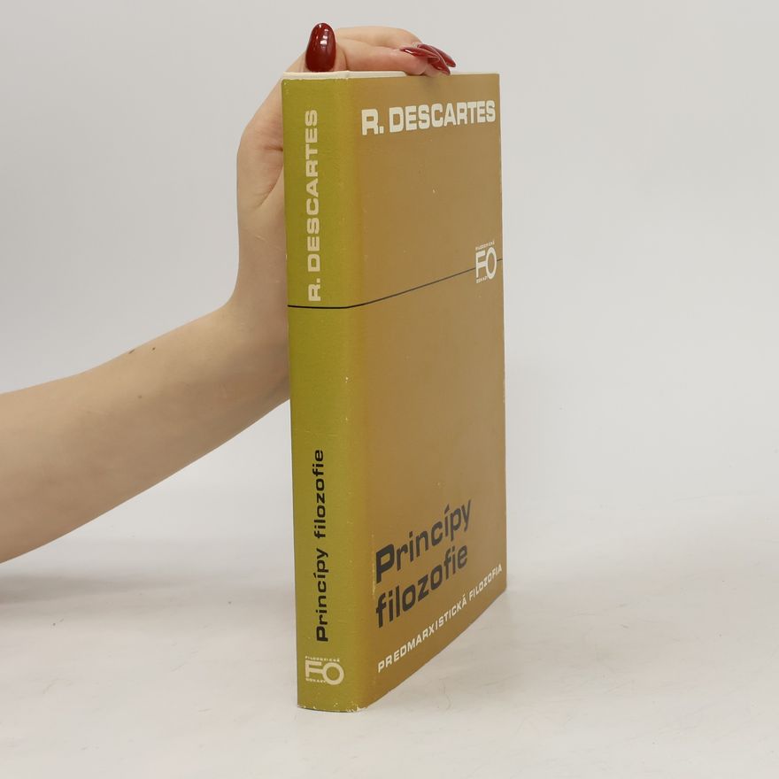 René Descartes Princípy filozofie