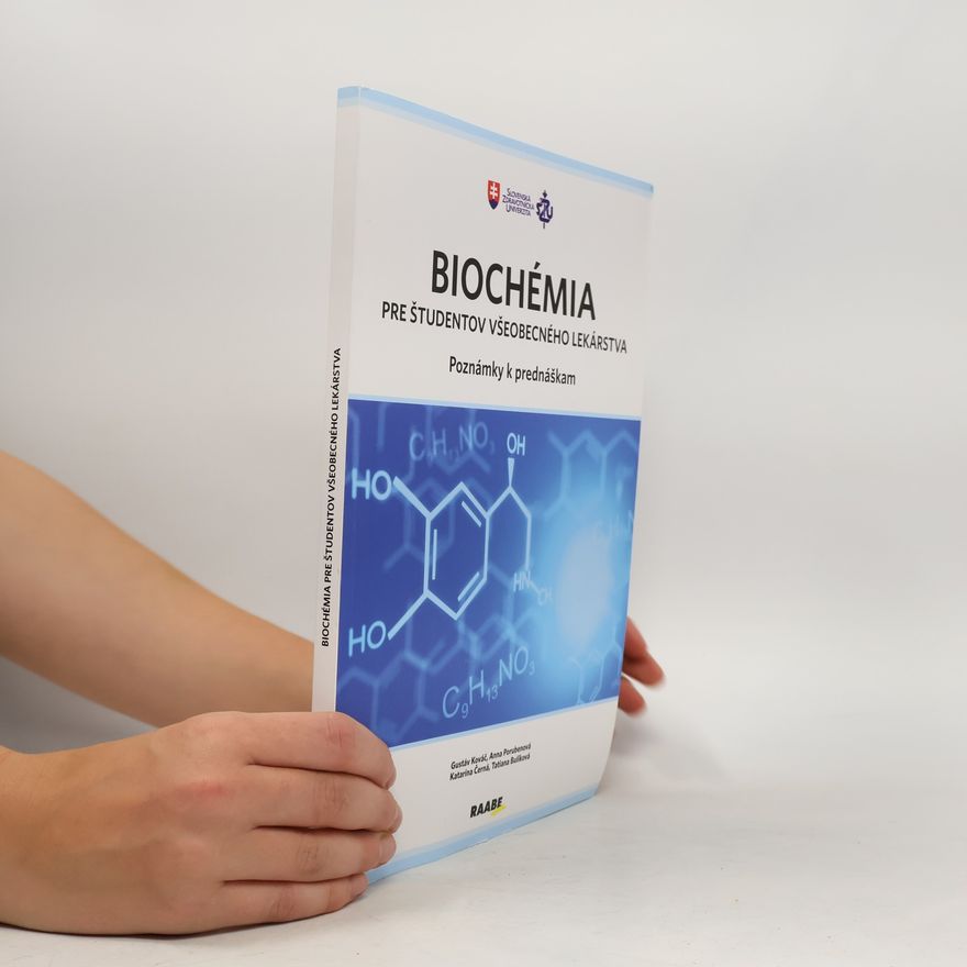 Anna Porubenová Biochémia pre študentov všeobecného lekárstva : poznámky k prednáškam