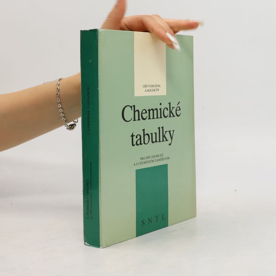 A kolektív Chemické tabulky pro střední průmyslové školy chemické s chemickým zaměřením