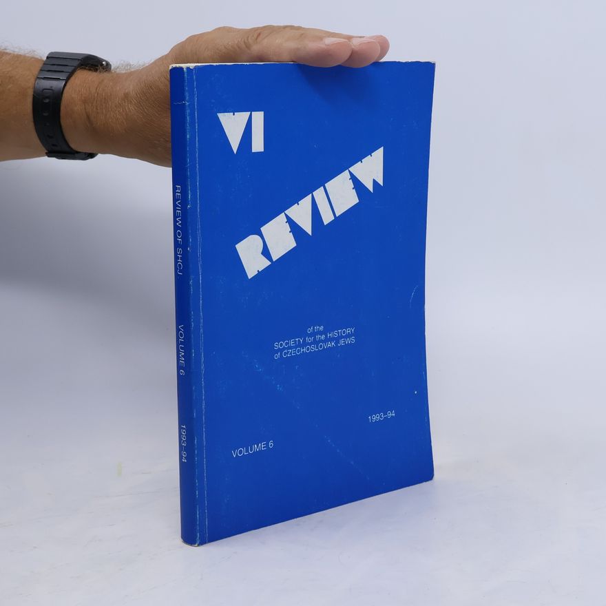 Autorenkollektiv Review of The Society For The History of Czechoslovak Jews
