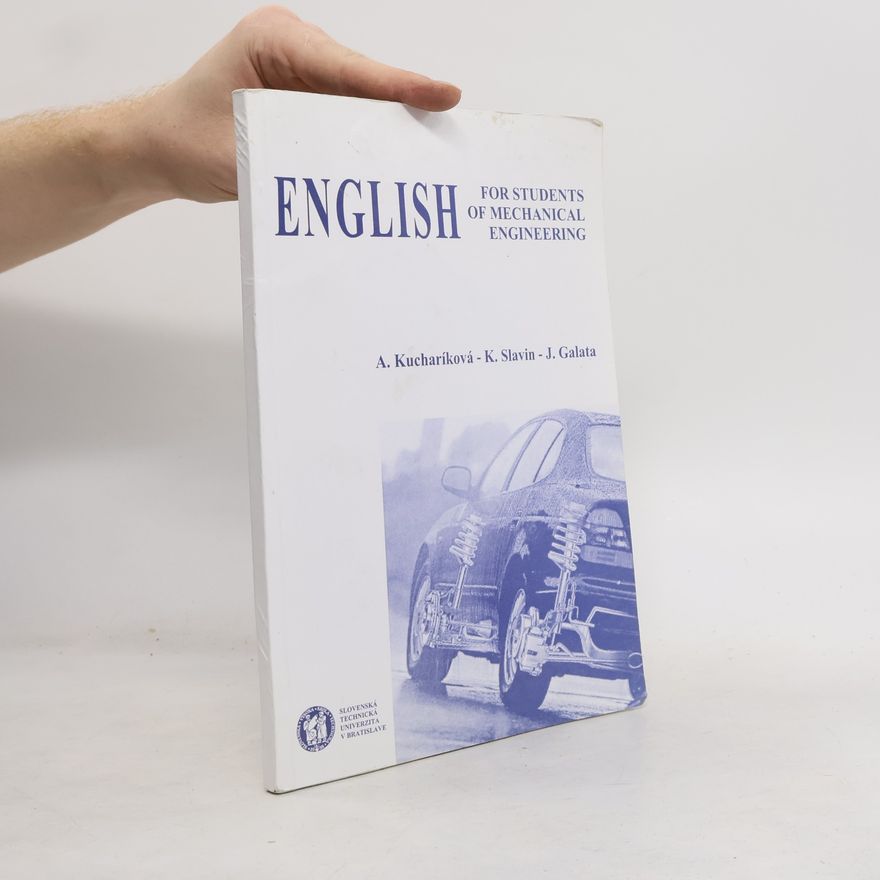 Kevin Slavin English For Students of Mechanical Engineering