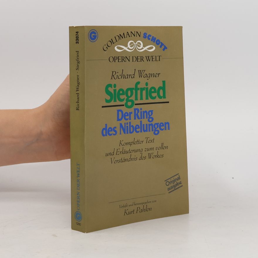 Richard Wagner Siegfried