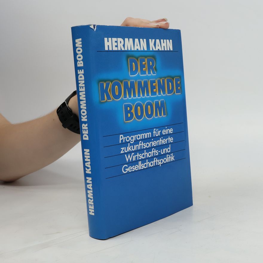 Otto Hermann Kahn Die Kommende Boom