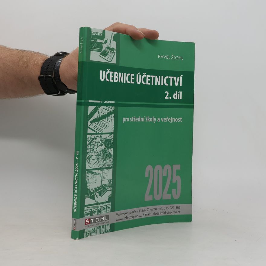 Pavel Štohl Učebnice účetnictví 2025 2. díl