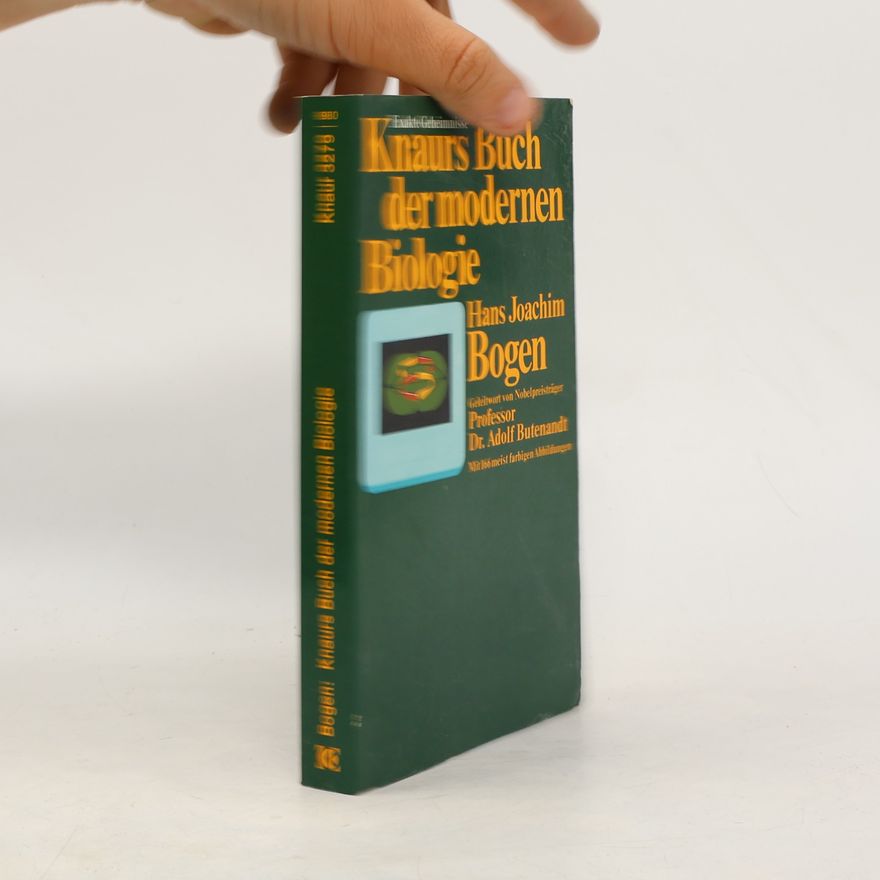Hans Joachim Bogen Knaurs Buch der modernen Biologie