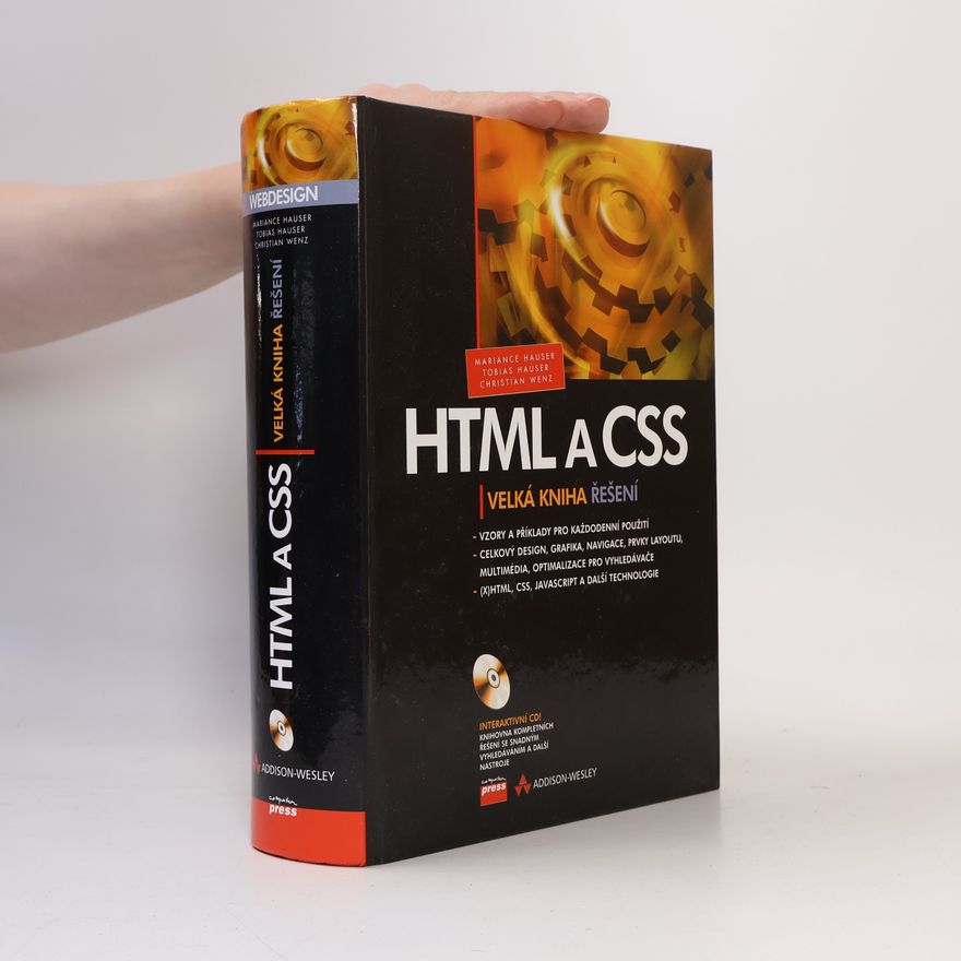 Christian Wenz HTML a CSS : velká kniha řešení