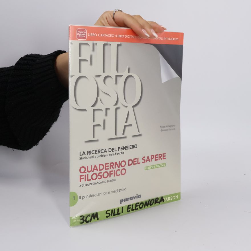 Giovanni Fornero Filosofia. Quaderno del Sapere Filosofico